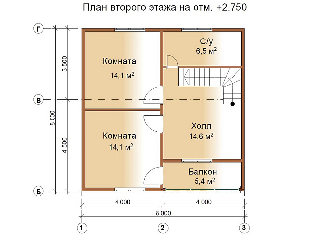 Этаж 2 планировка
