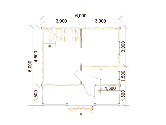 Этаж 1 планировка