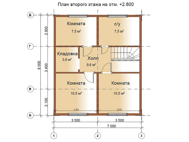 Этаж 2 планировка